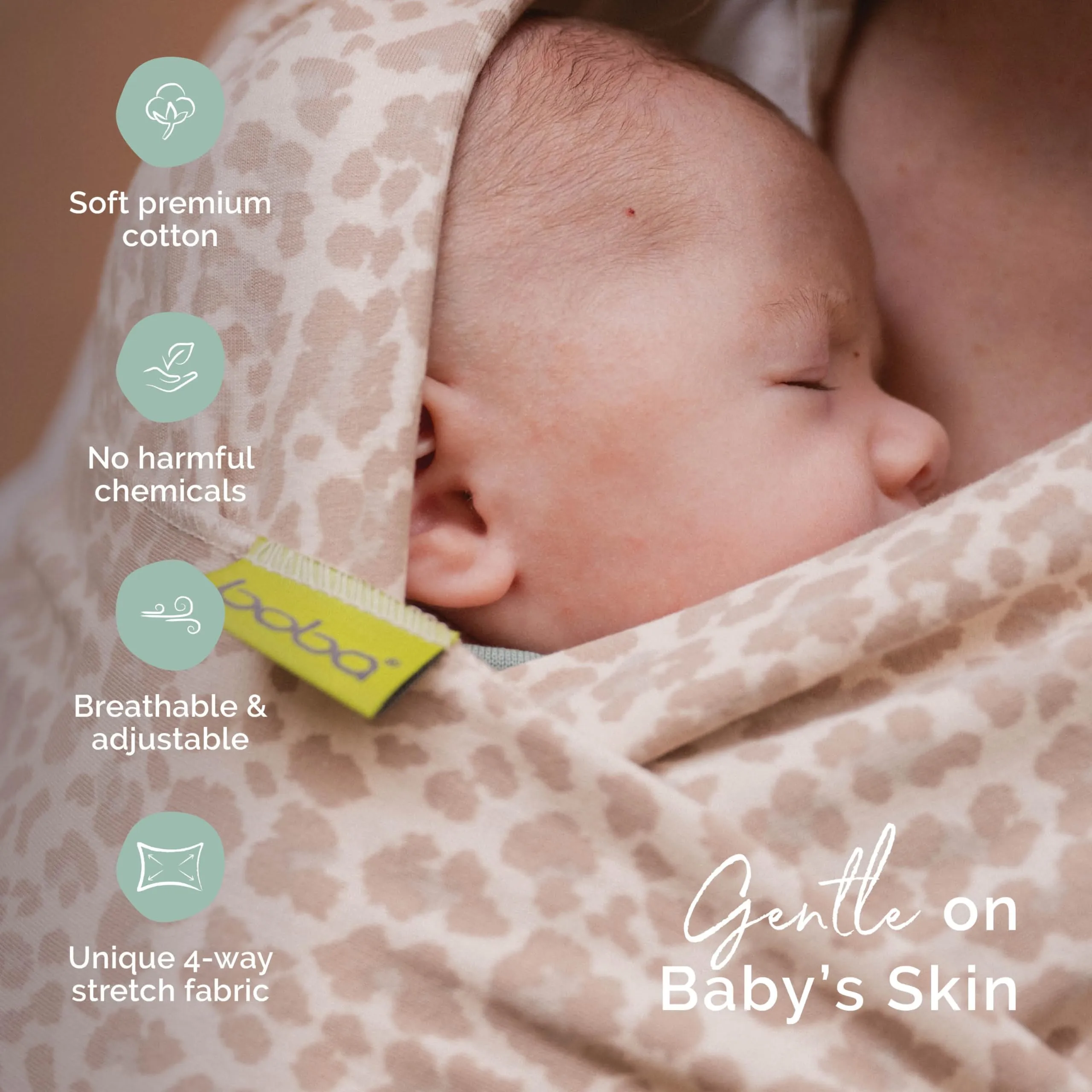 Boba: Baby Wrap Carrier – Baby Sling for Newborns to Toddlers, Soft & Stretchable Wrap for Babywearing Essentials
