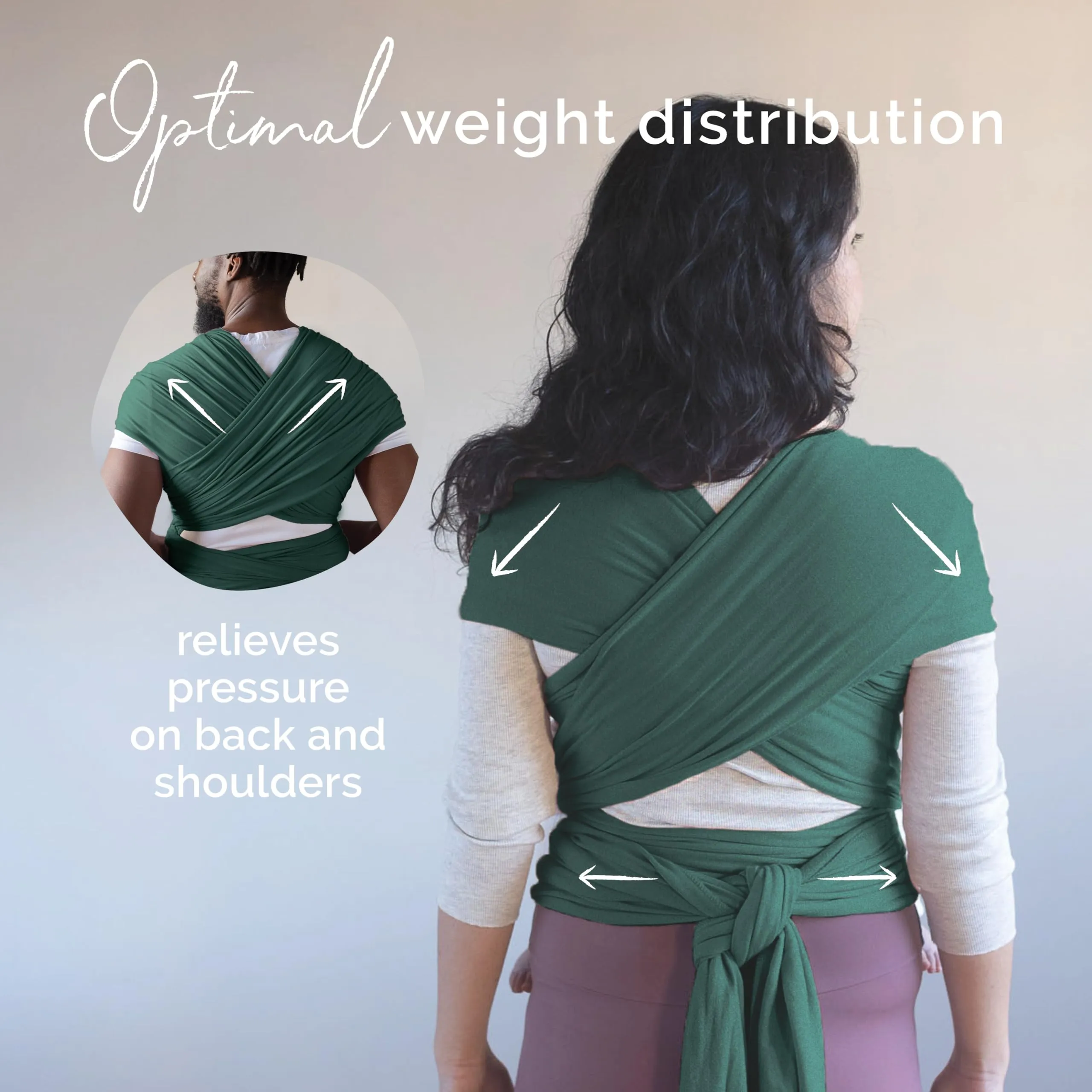Boba: Baby Wrap Carrier – Baby Sling for Newborns to Toddlers, Soft & Stretchable Wrap for Babywearing Essentials
