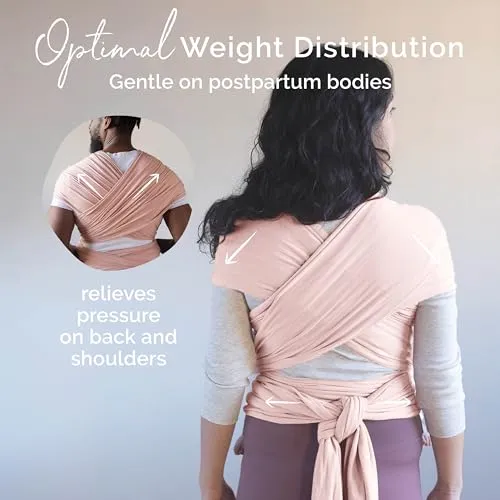 Boba: Baby Wrap Carrier – Baby Sling for Newborns to Toddlers, Soft & Stretchable Wrap for Babywearing Essentials