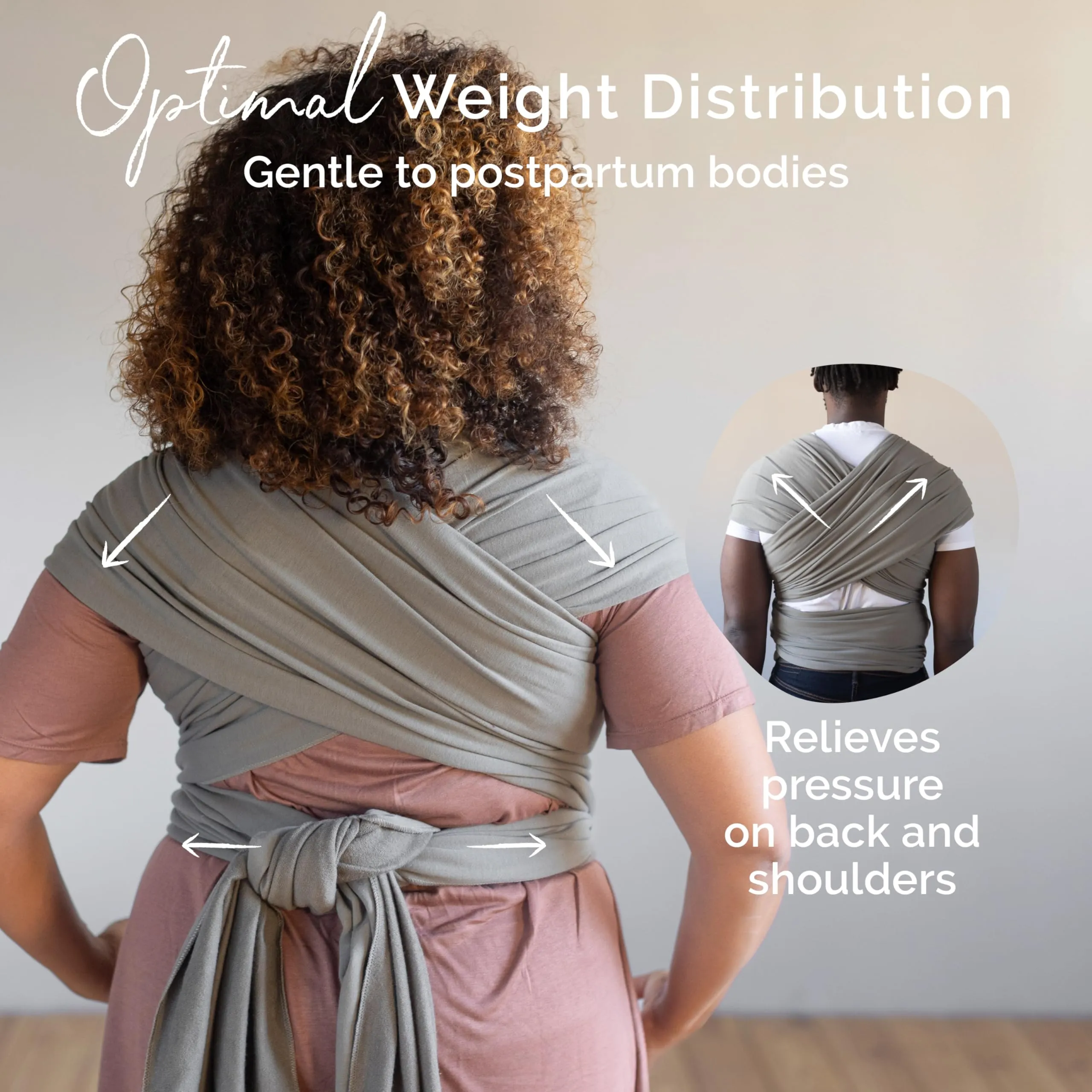 Boba: Baby Wrap Carrier – Baby Sling for Newborns to Toddlers, Soft & Stretchable Wrap for Babywearing Essentials