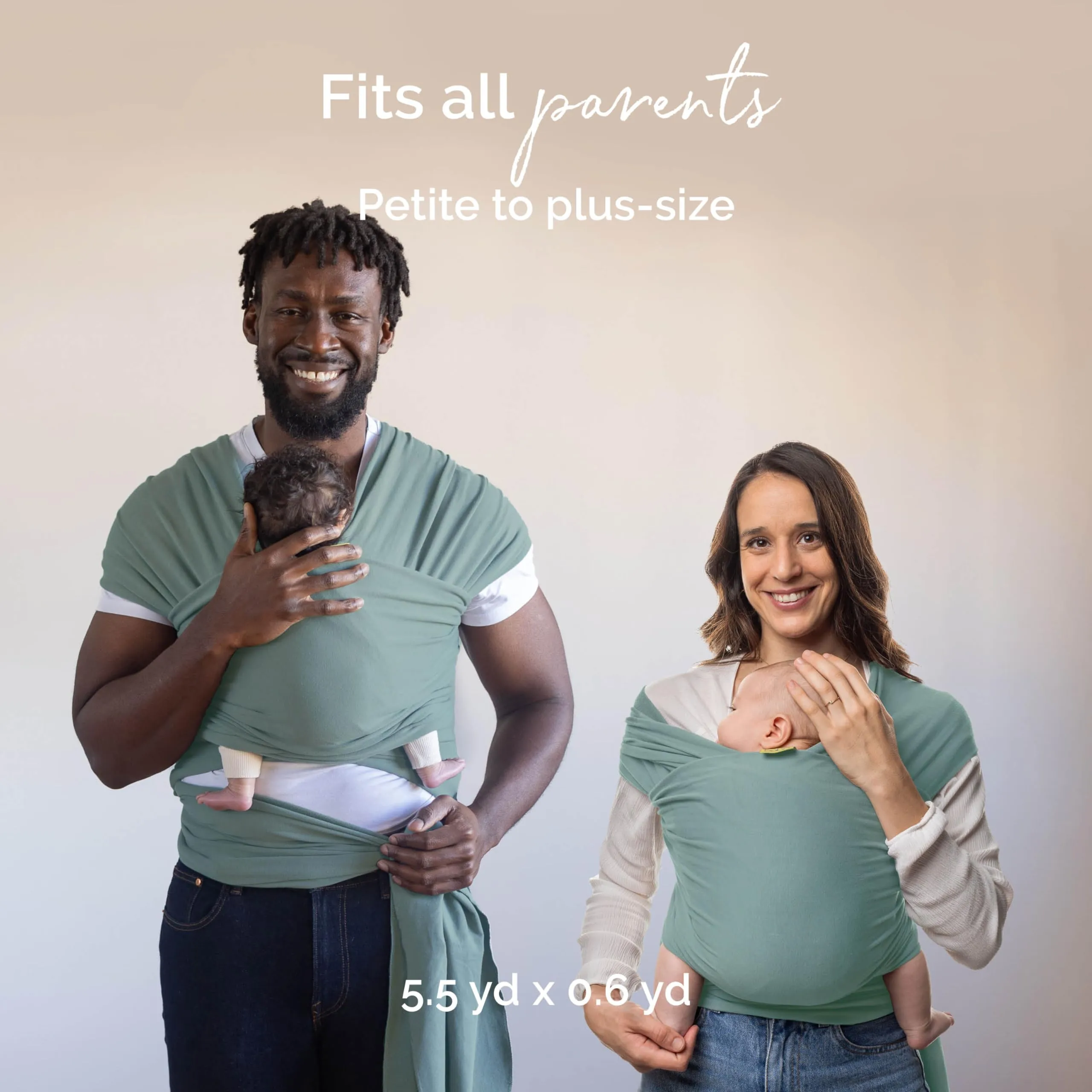 Boba: Baby Wrap Carrier – Baby Sling for Newborns to Toddlers, Soft & Stretchable Wrap for Babywearing Essentials