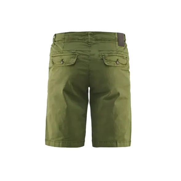 Bomboogie bermuda casual chino da uomo in gabardina Grit BMGRITTTX3 359 martini olive