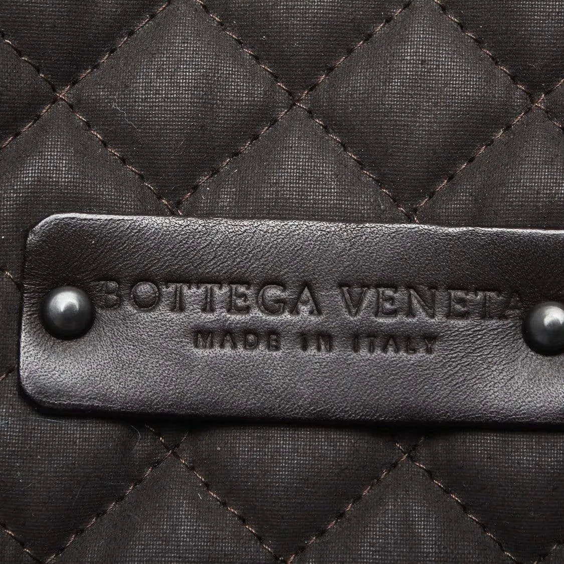 Bottega Veneta Intrecciato Trim Leather Briefcase MW2642