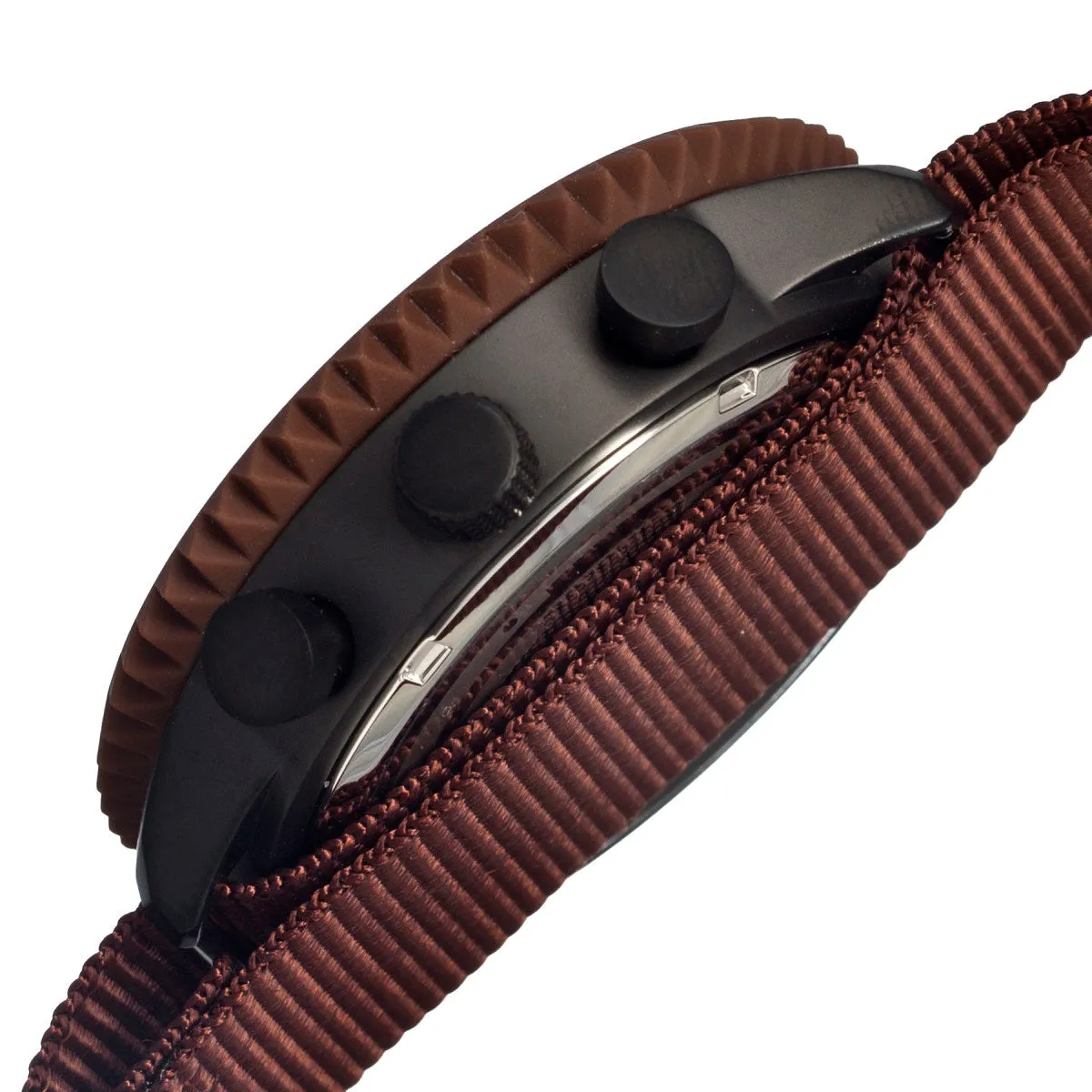 Breed Decker Nylon-Band Chronograph Men's Watch