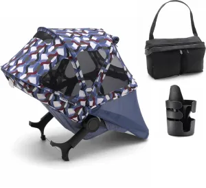 Bugaboo Donkey Spring Essentials Pack - Waves/Black