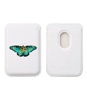 Butterfly V MagSafe Wallet- White
