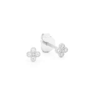 By Charlotte Luminous Stud Earrings, Silver