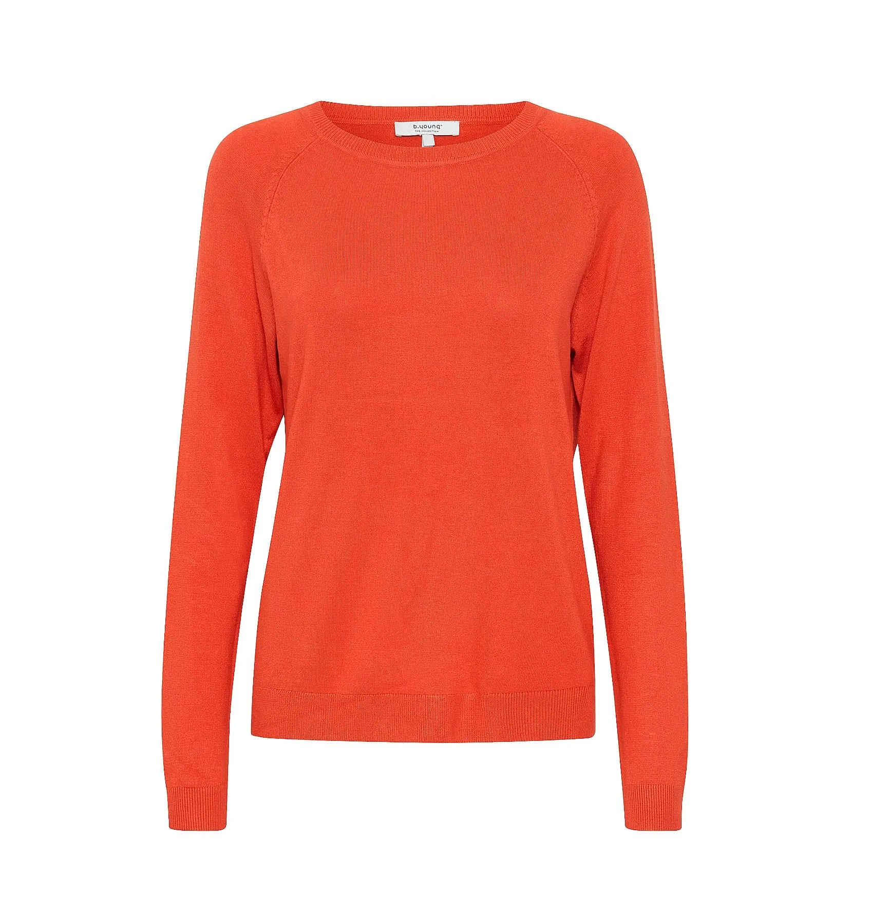b.young maglia girocollo da donna Pimpa Basic 20813514 181550 rosso aurora