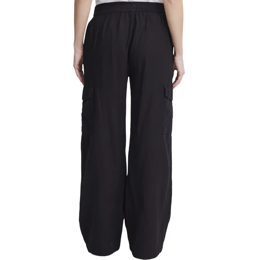 b.young pantalone cargo da donna Byfalakka 20814564 200451 nero