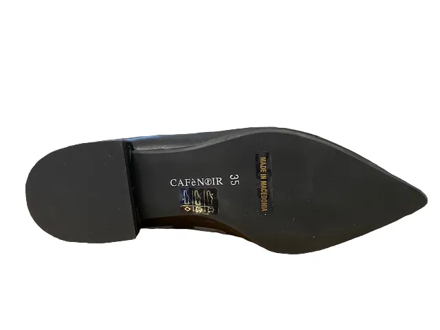 CafèNoir mocassino da donna in nappa con morsetto C1MA4010 N001 nero