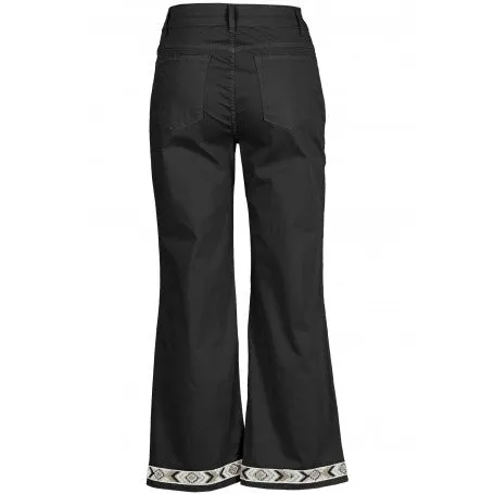 CafèNoir Pantalone Culotte con Passamaniera C7JP0036 N001 nero