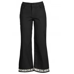 CafèNoir Pantalone Culotte con Passamaniera C7JP0036 N001 nero
