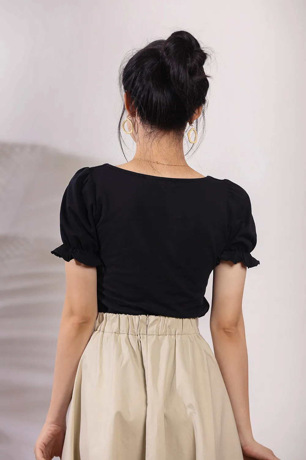 Calle Top in Black
