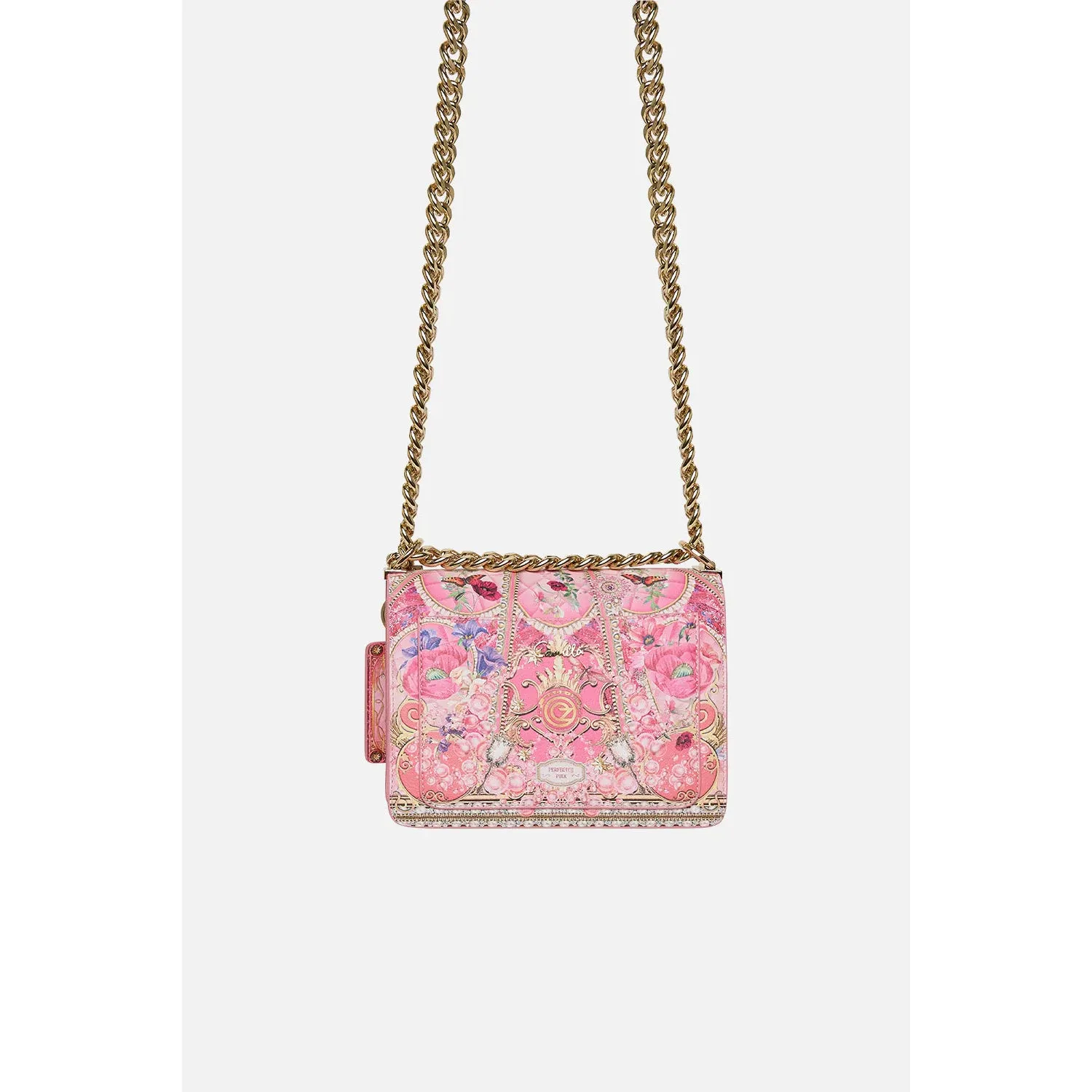 Camilla- Crossbody Box Bag with Chain
