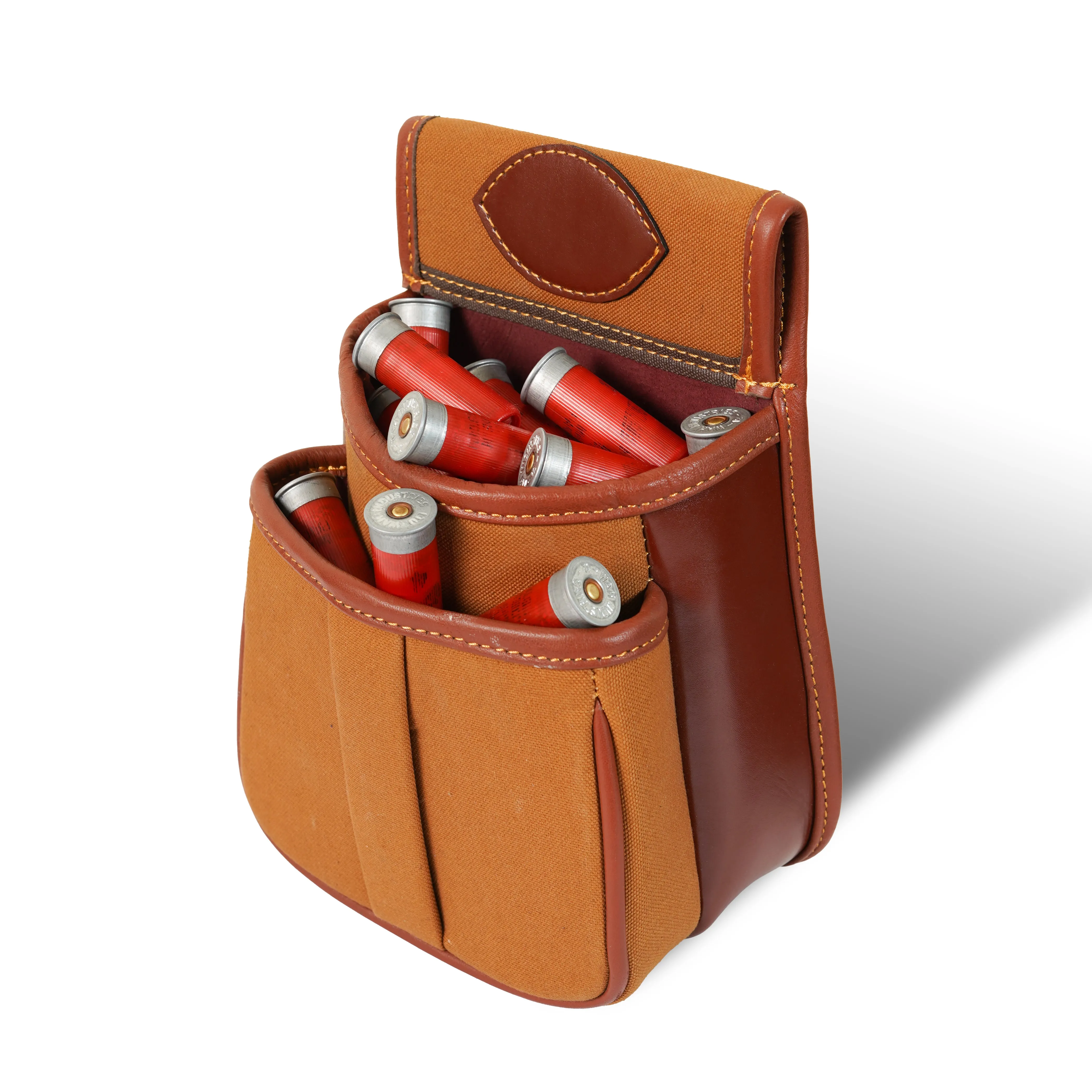 Canvas Shooting Bag with Cartridge Belt Pouch