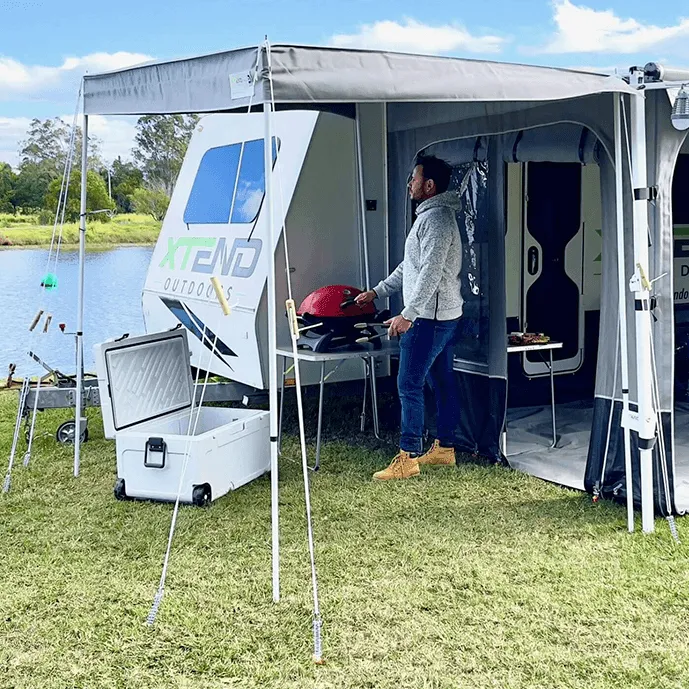 Caravan BBQ Porch