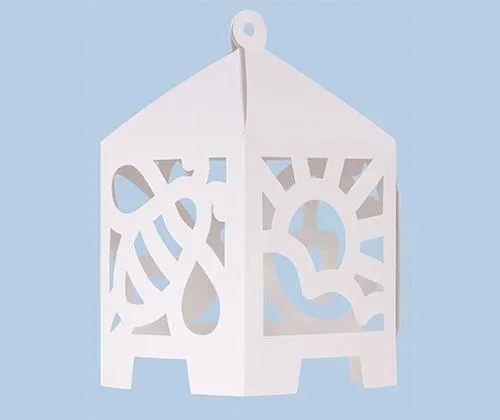 Cardboard Lanterns Pack of 32