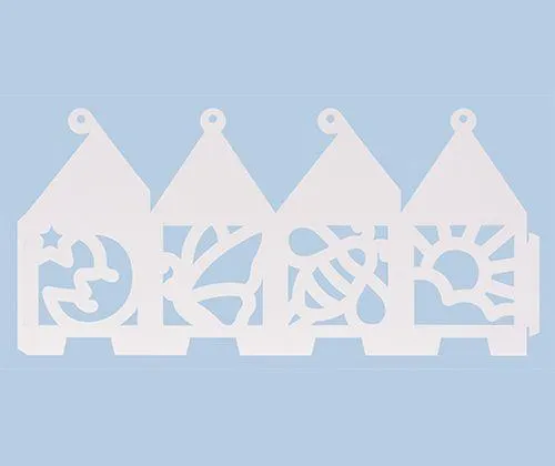 Cardboard Lanterns Pack of 32