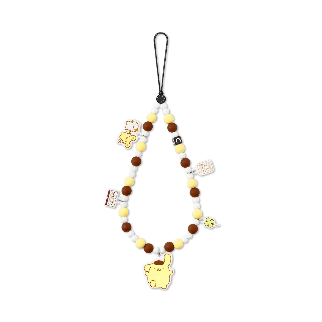 Cartoon Beaded Phone Charm