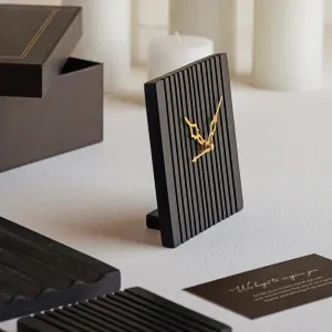 Cascade Desk Organisers Set With Table Clock And Coasters