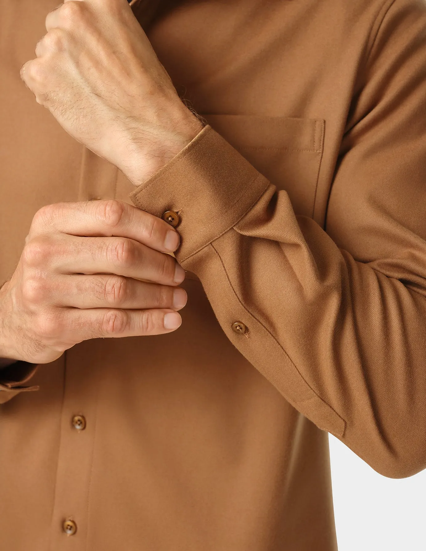 Casual Shirt Camel