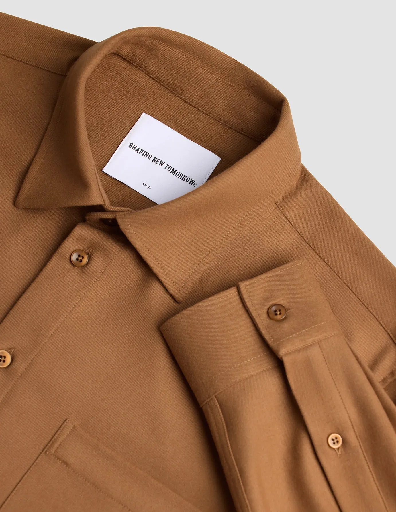 Casual Shirt Camel
