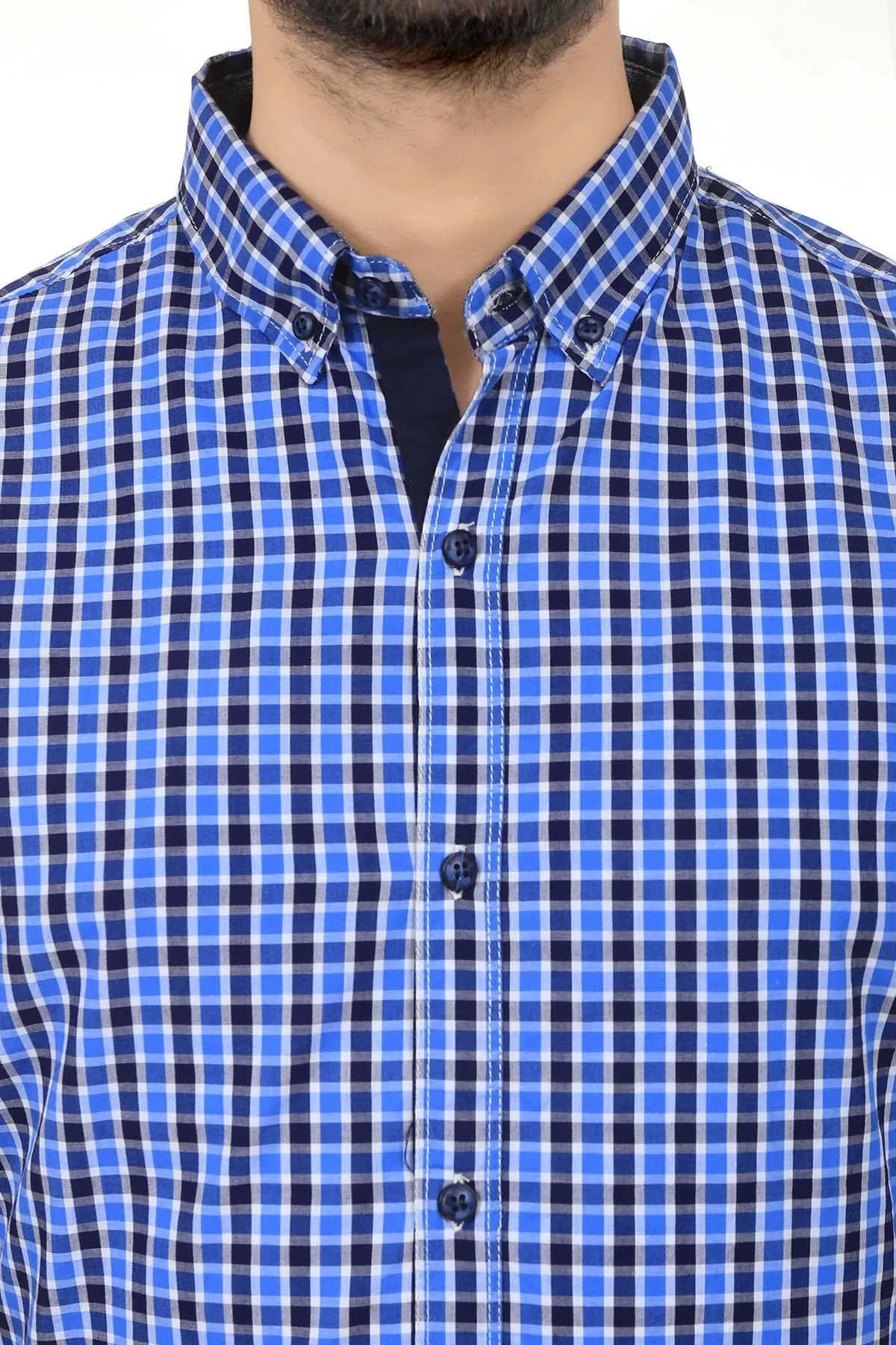 Casual Shirt Navy Blue