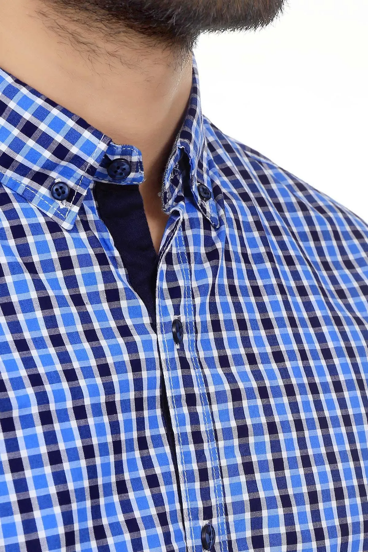 Casual Shirt Navy Blue