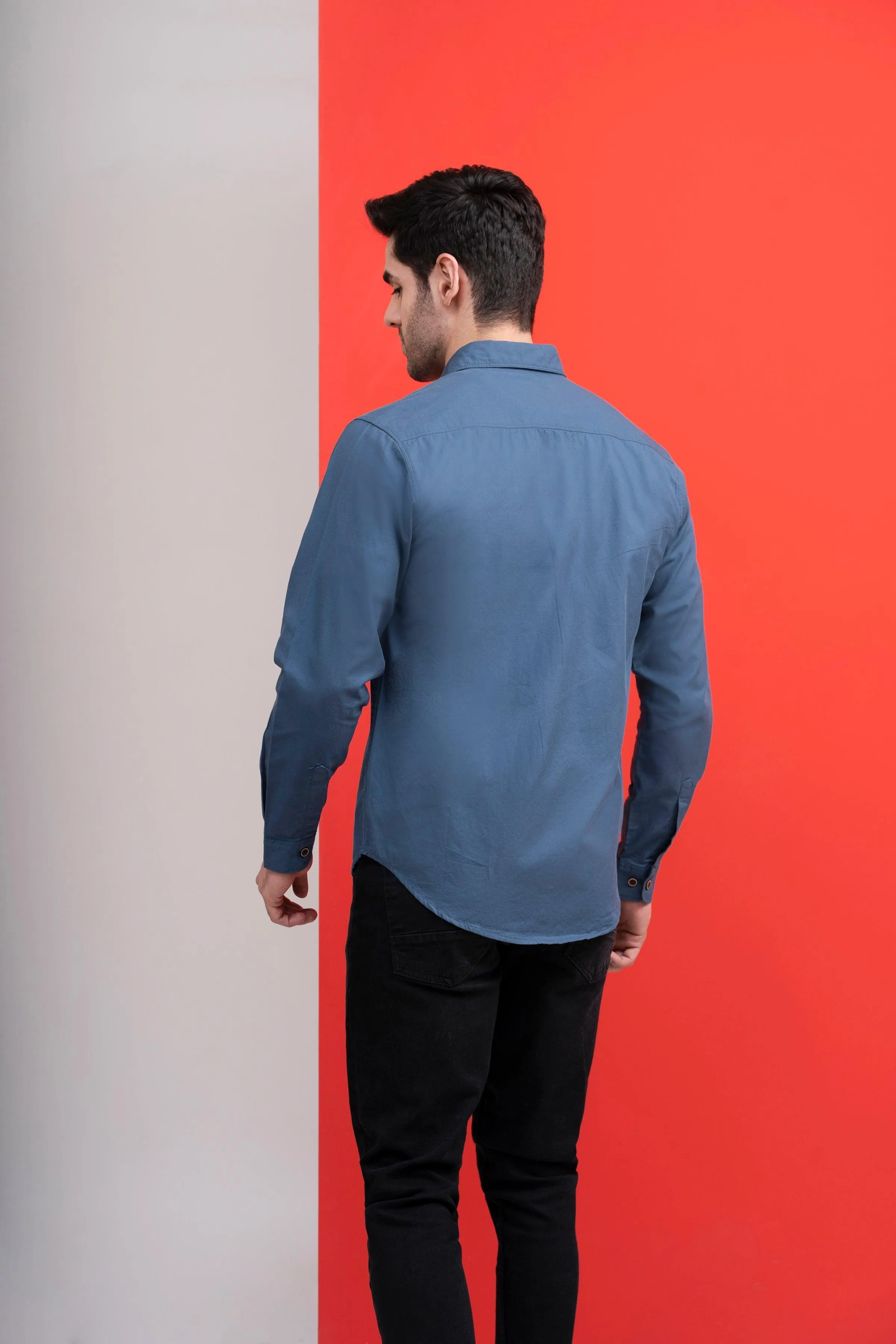 CASUAL SHIRT TEAL