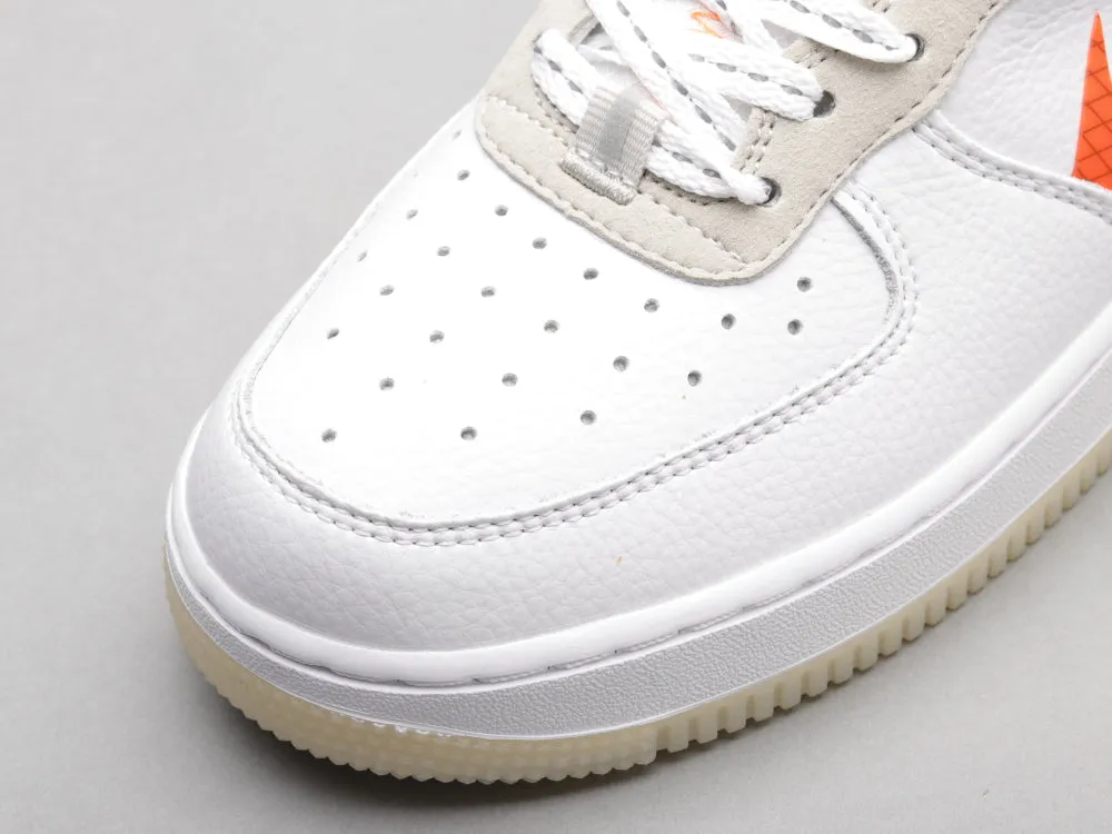 CE - AF1 luminous white orange
