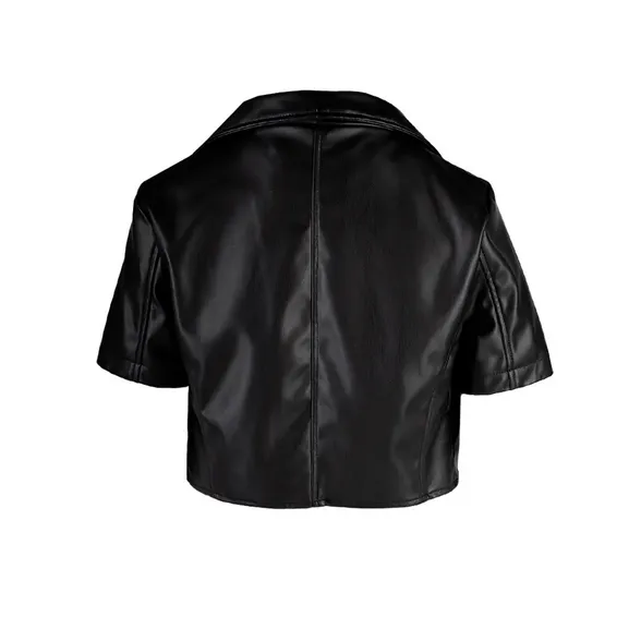 Censured giacca corta in ecopelle Short Slevve JWGLACTFNSV 90 nero