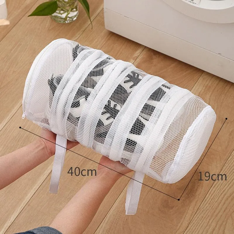 Chic Travel Mesh Laundry Bag Collection for Effortless Organization