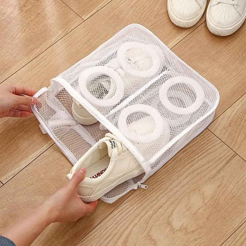 Chic Travel Mesh Laundry Bag Collection for Effortless Organization