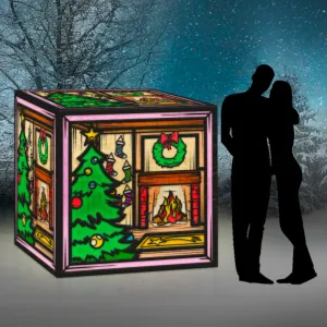 CHRISTMAS BOX PHOTO OP