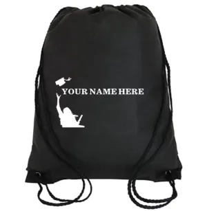 Cinch Bag: Graduate Girl * Personalized
