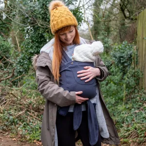 Close Pop-in Organic Cotton - Hip Healthy One- size Adjustable Multi-Position Baby Carrier/Sling