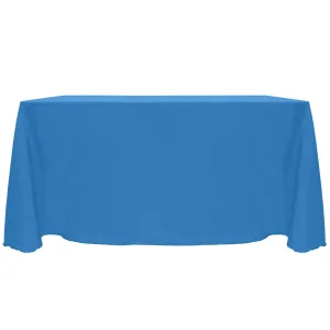 Cobalt 90" x 156" Rectangular Majestic Tablecloth