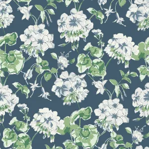 Cottage Grove Lagoon Blue Outdoor Fabric Sample
