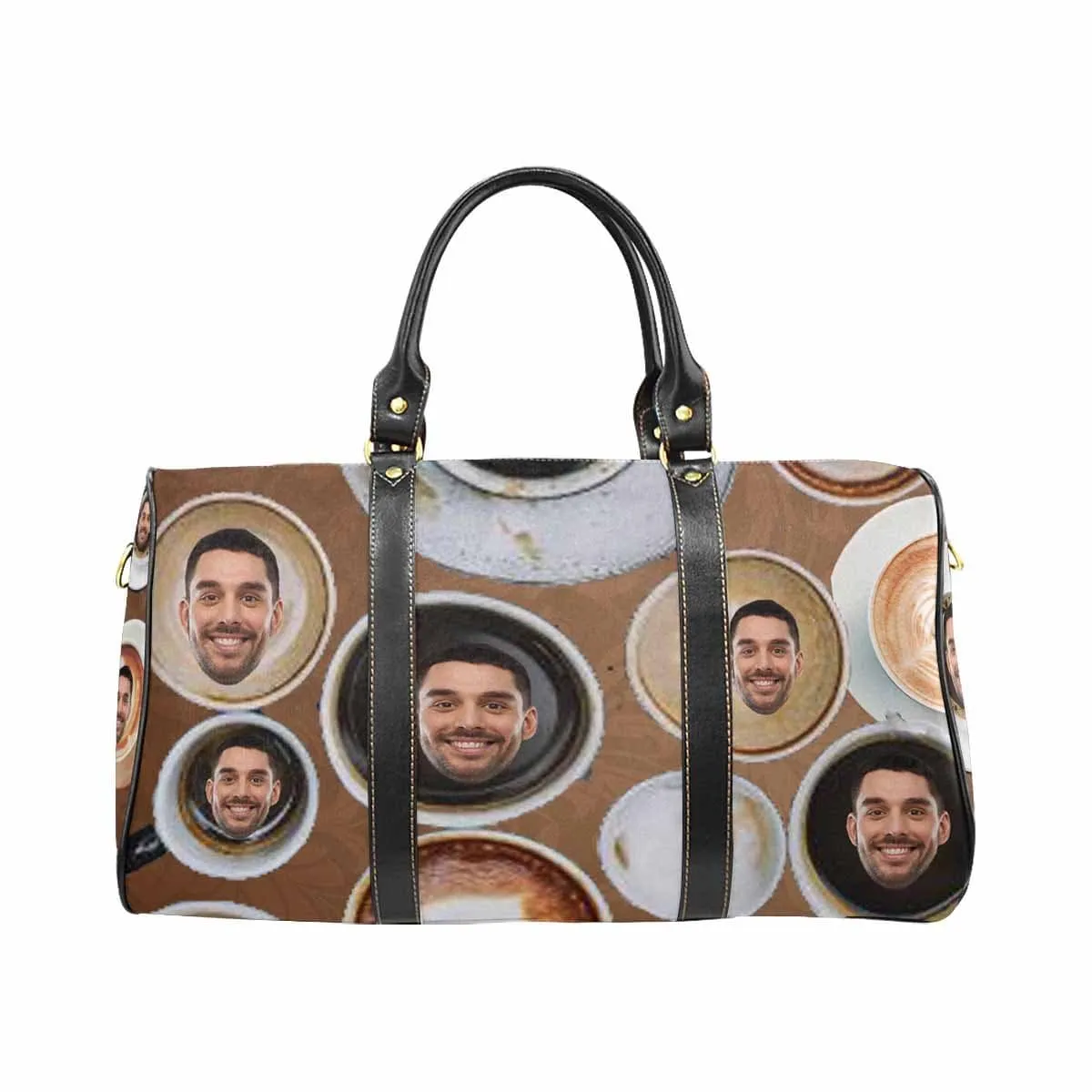 Custom Face Coffee Travel Bag