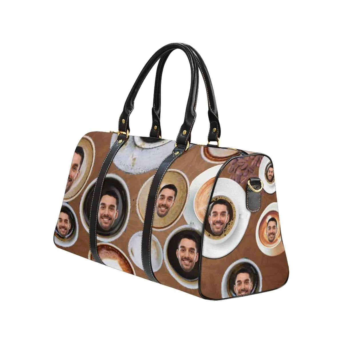 Custom Face Coffee Travel Bag