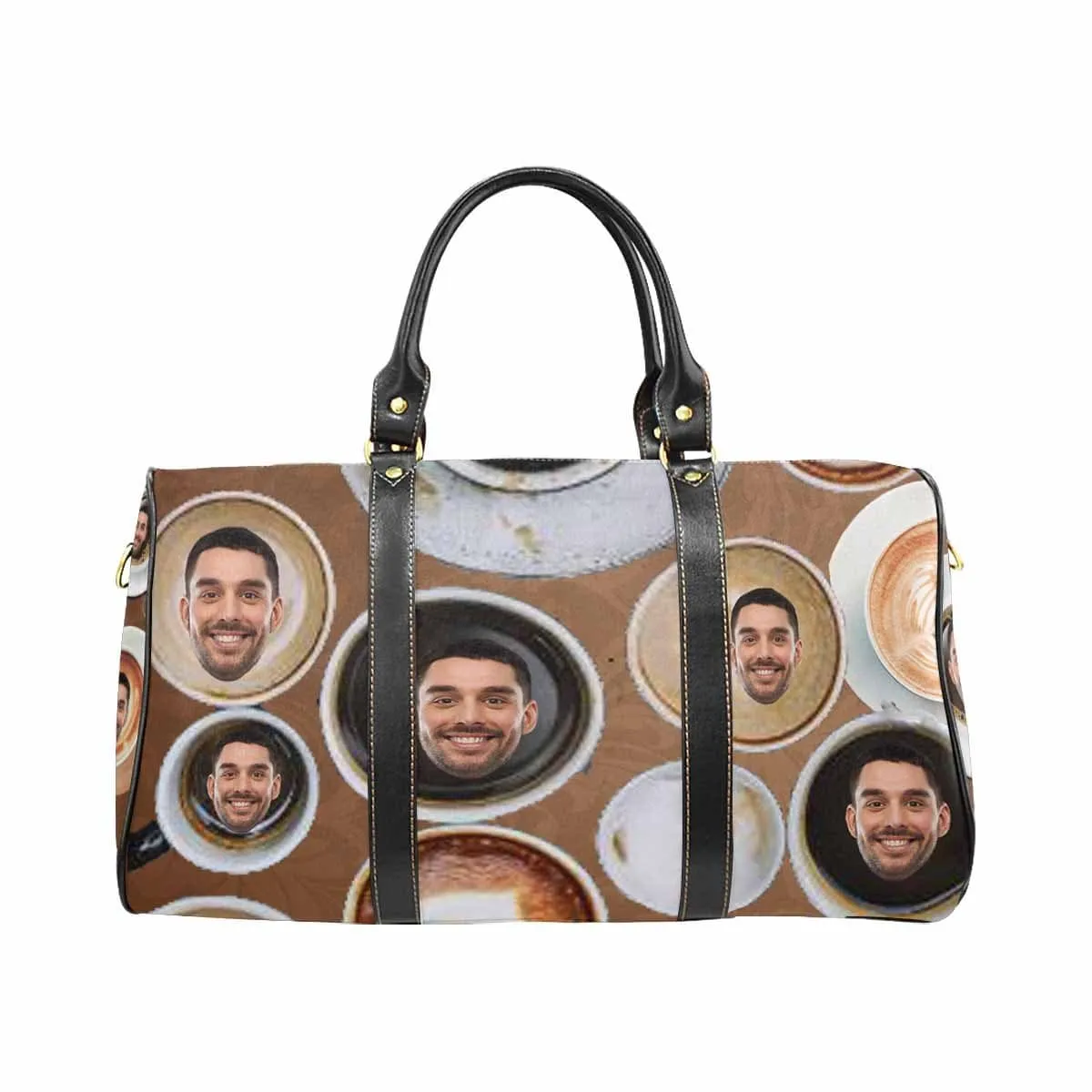 Custom Face Coffee Travel Bag