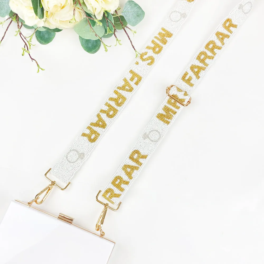 Custom Mrs. Camera Strap