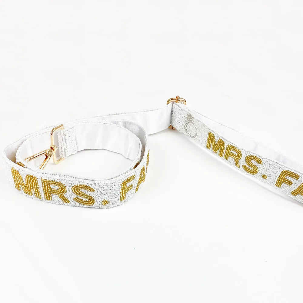 Custom Mrs. Camera Strap