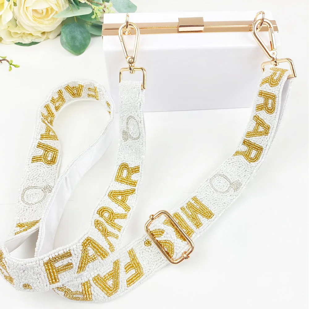 Custom Mrs. Camera Strap