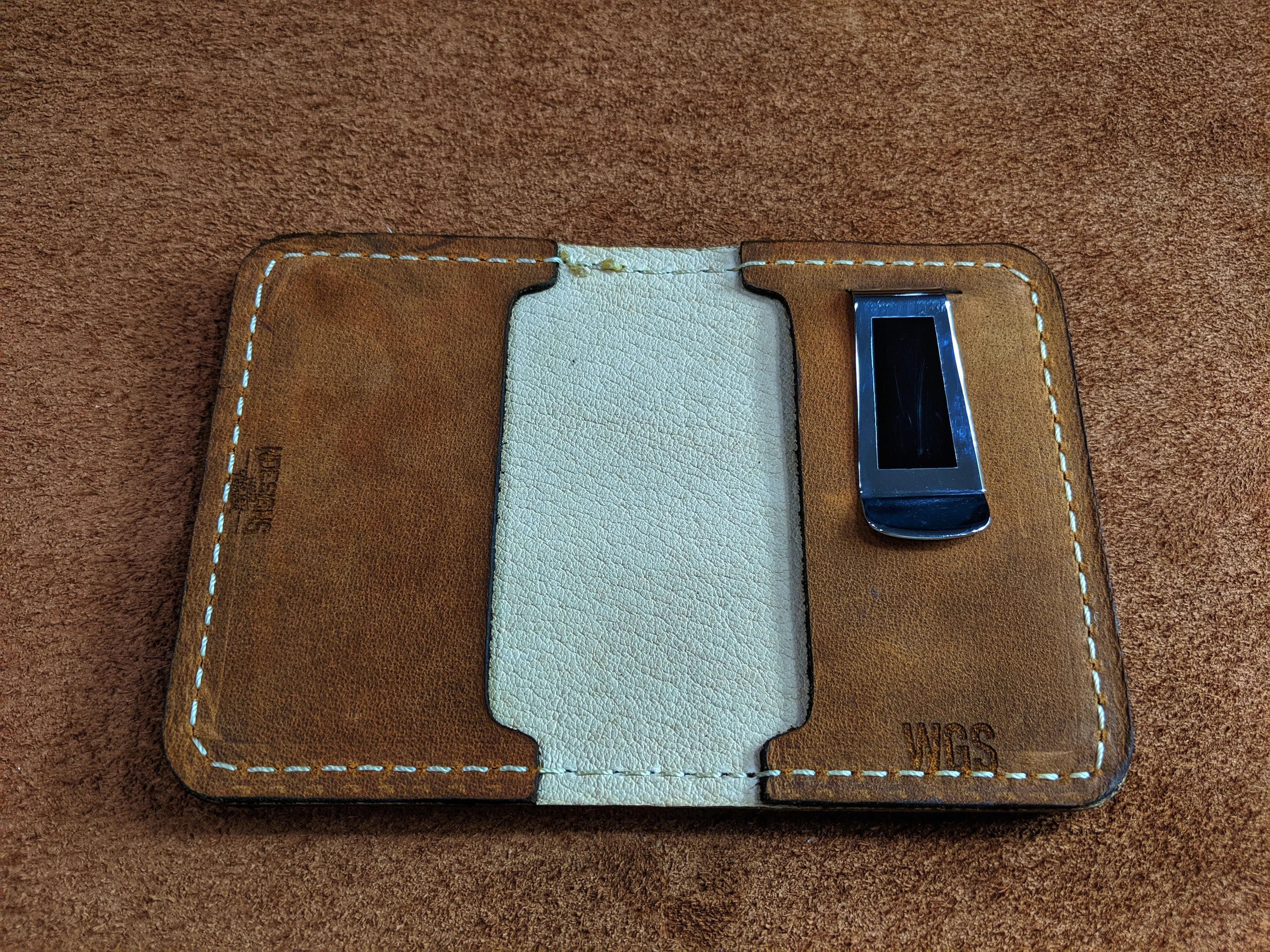 Custom Wallet Handcrafted from Your Baseball Glove