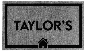 Decor Loop Home Border Personalized Doormats