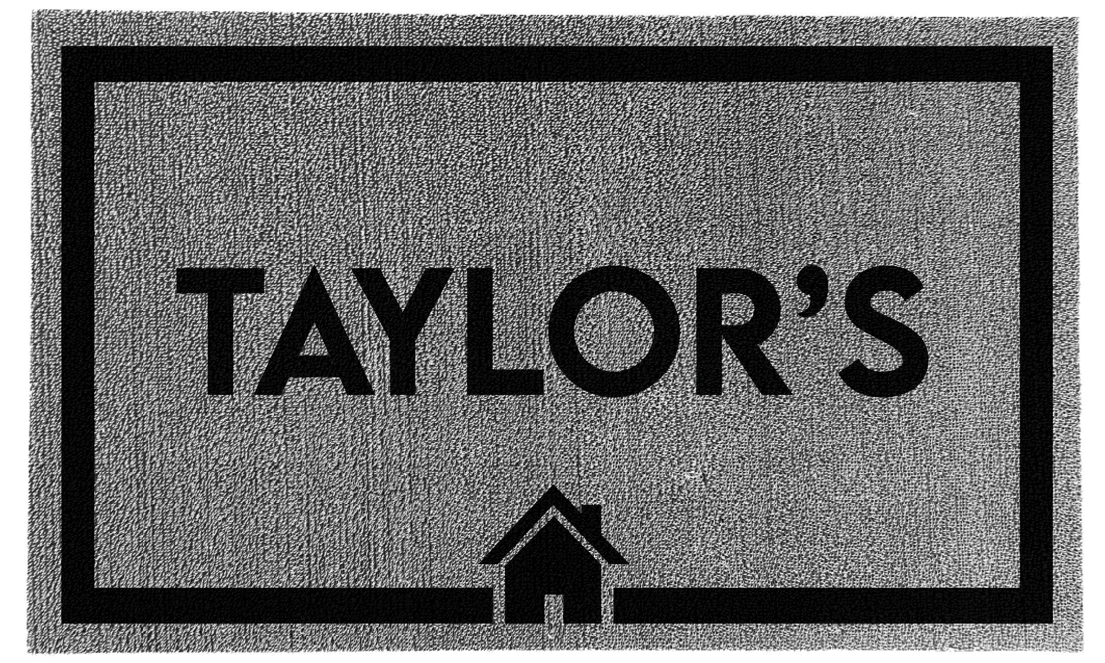 Decor Loop Home Border Personalized Doormats