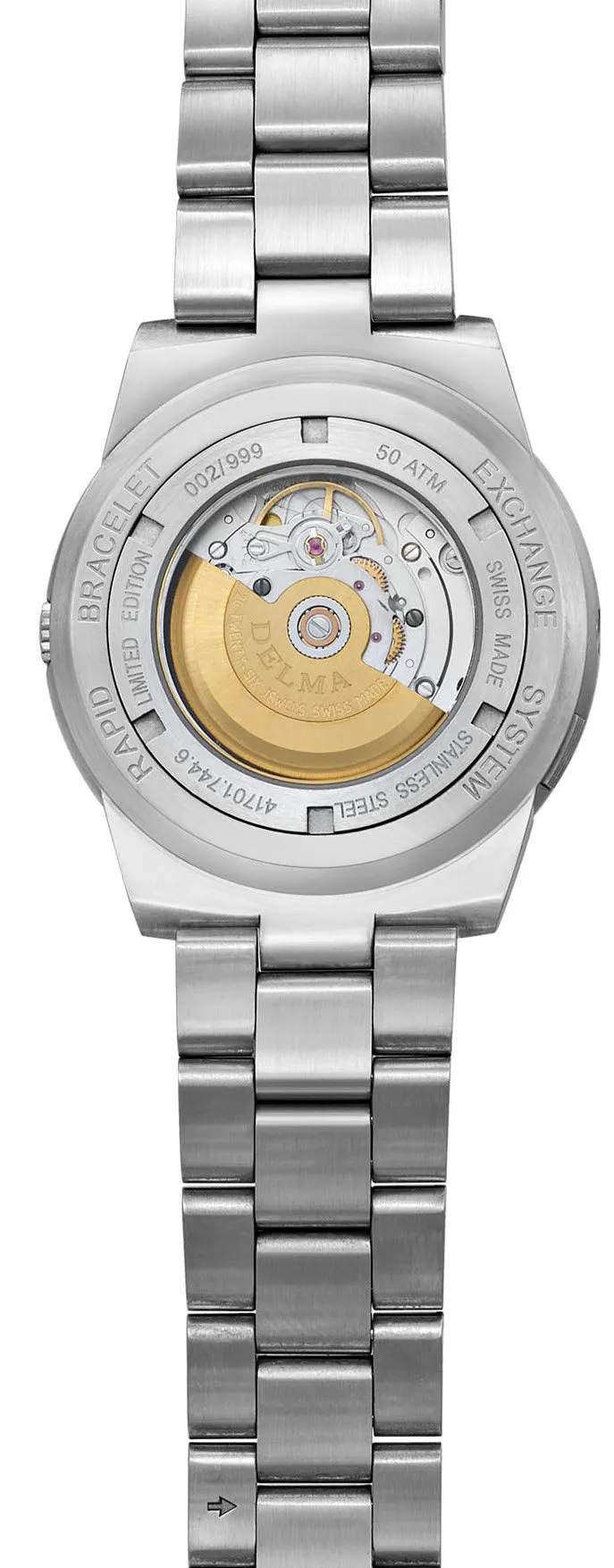 DEL Watch Quattro Black Limited Edition