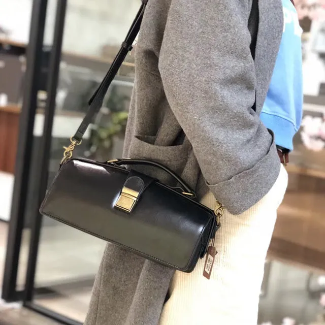 Discount Womens Genuine Leather Crossbody Satchel Purse Handbags for Women