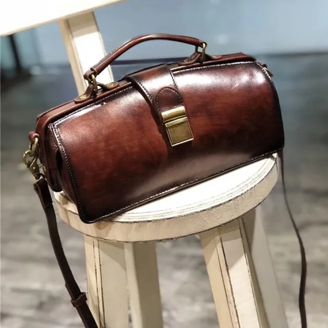 Discount Womens Genuine Leather Crossbody Satchel Purse Handbags for Women